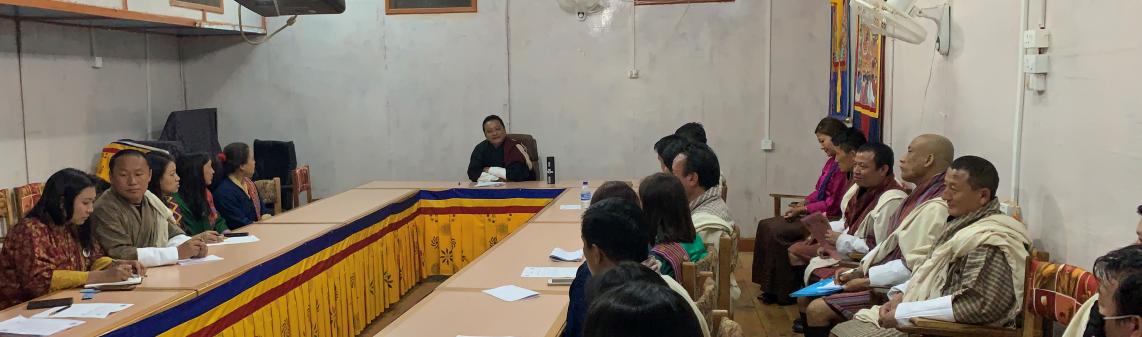 The DELC and relevant stakeholders meeting.