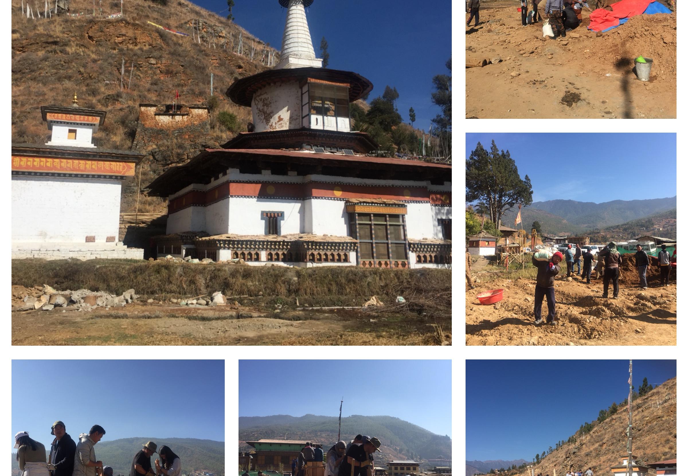 Dungtse Lhakhang undergoing Renovation Works