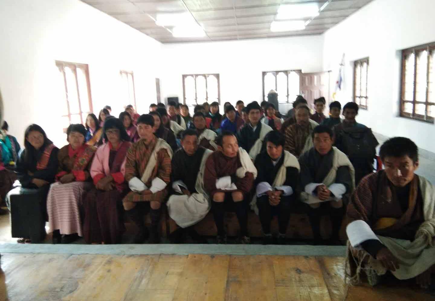 Naja Gewog-The first gewog where the Annual Census started 