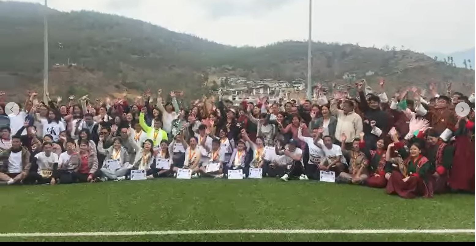 Glimpses from the Civil Service Wellness Day in Paro.