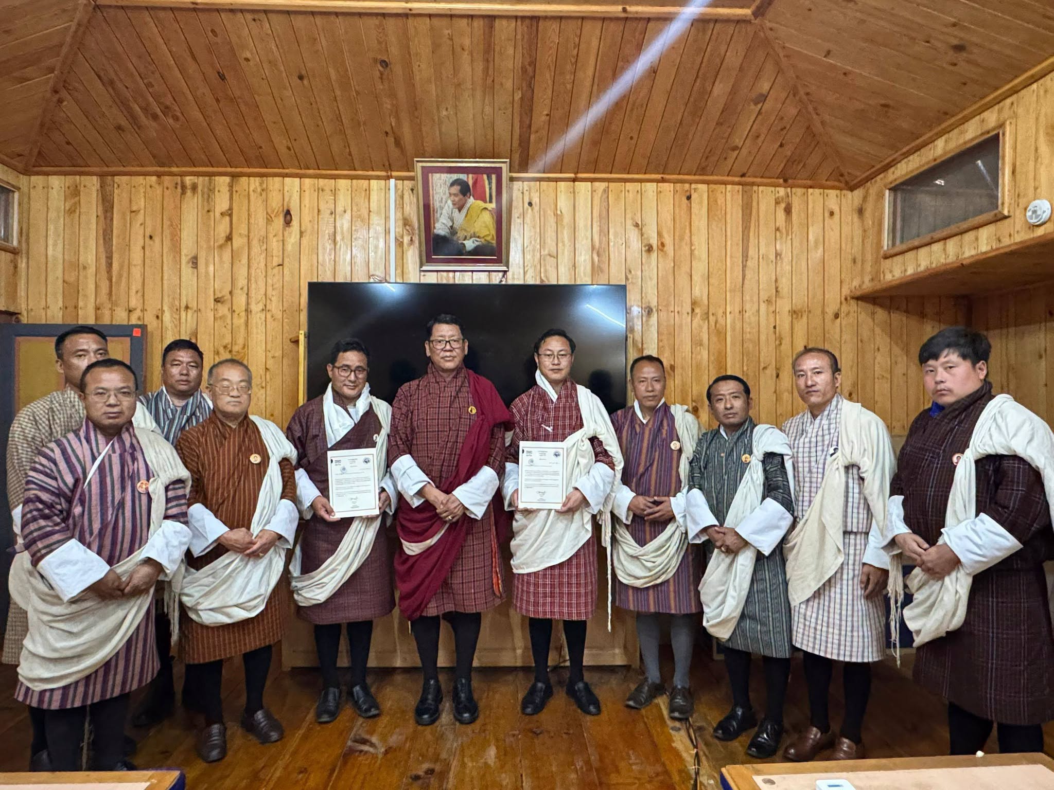 Tashi Khadar Ceremony for the Newly Appointed Vice Principals.